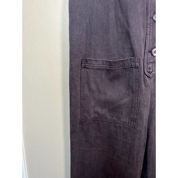 Jungmaven - Button Front Jumper in Navy; Medium. - Picture 9 of 13